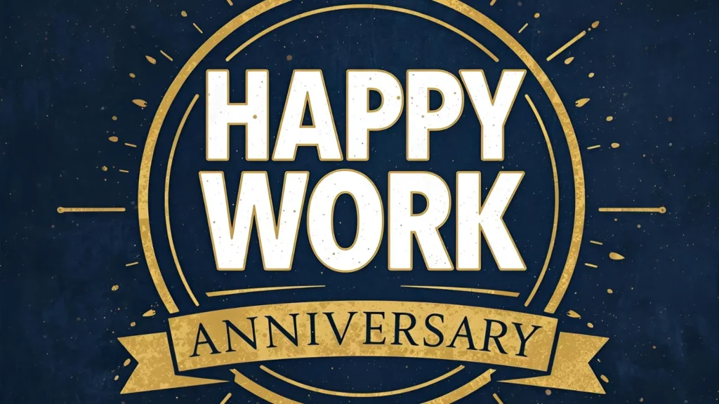 happy work anniversary