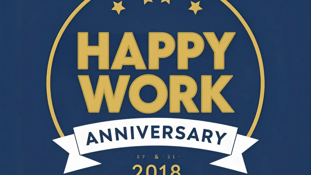 happy work anniversary