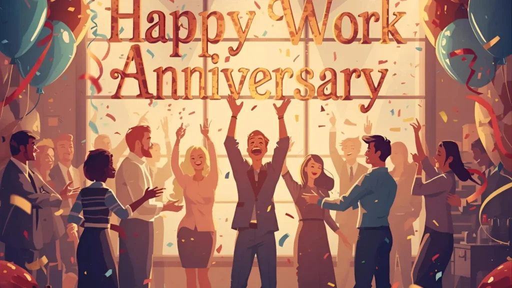 Happy Work Anniversary Images
