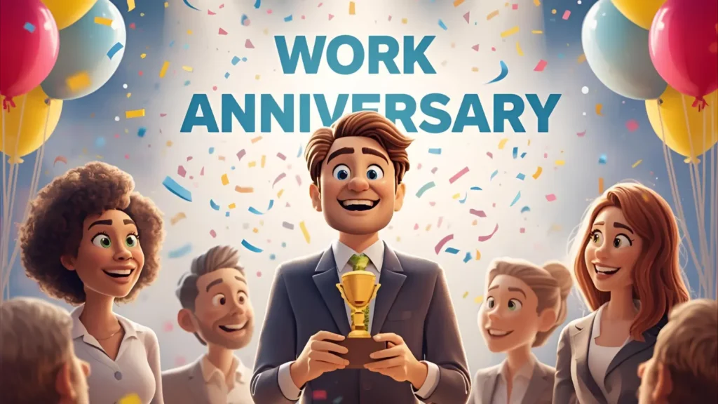 Work Anniversary GIF