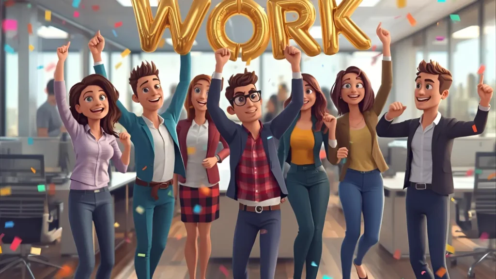 Work Anniversary GIF