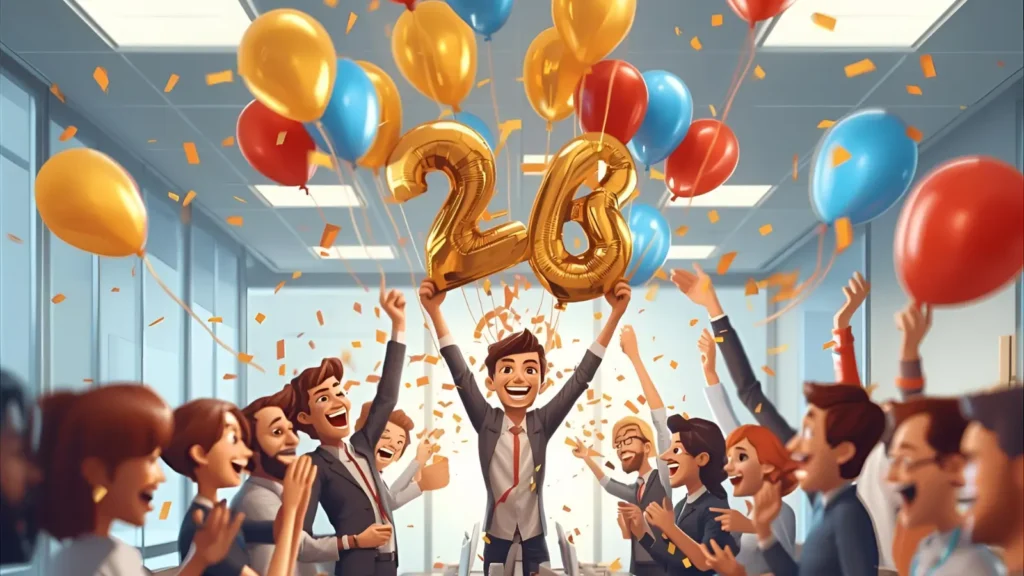 Work Anniversary GIF.