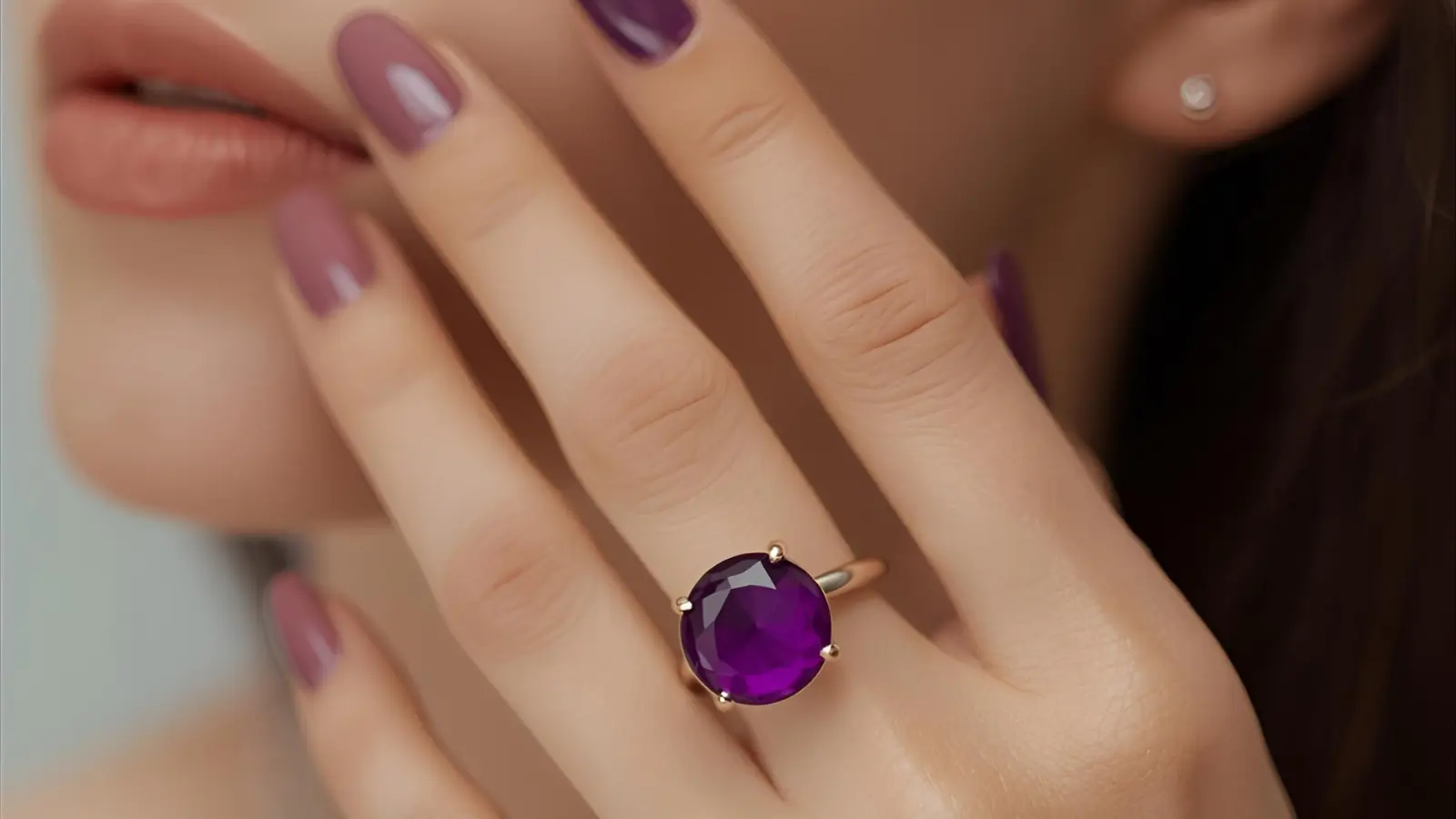 Purple Mood Ring Color Meaning